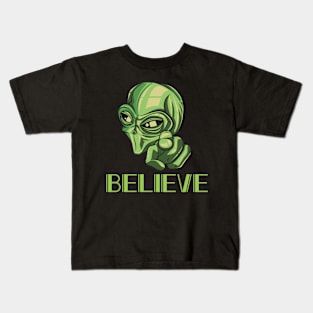 Alien Invasion Kids T-Shirt